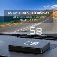 A5 HUD satellite Newest GPS speedometer car hud head up display KM/h MPH For Car Bike Motorcycle Auto Accessories