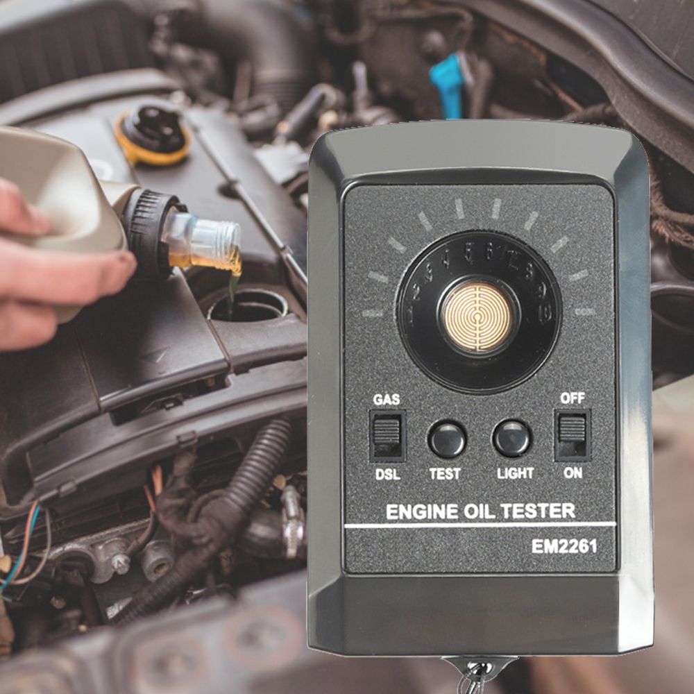 Digital Tester Motor Gas Diesel Fluid Analyzer Digital Oil Tester Car Oil Quality Tester Engine Oil Quality Detector