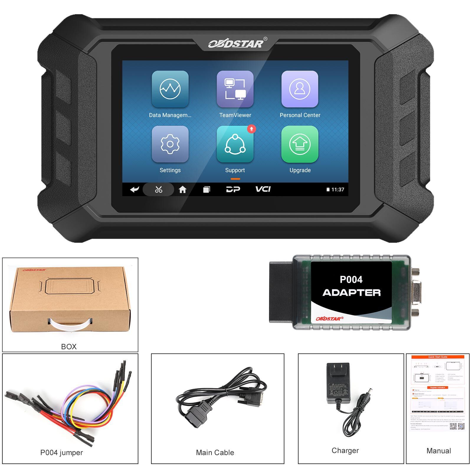OBDSTAR P50 Airbag Reset Intelligent Airbag Reset Tool Covers 38 Brands and Over 6600+ ECU Part No.