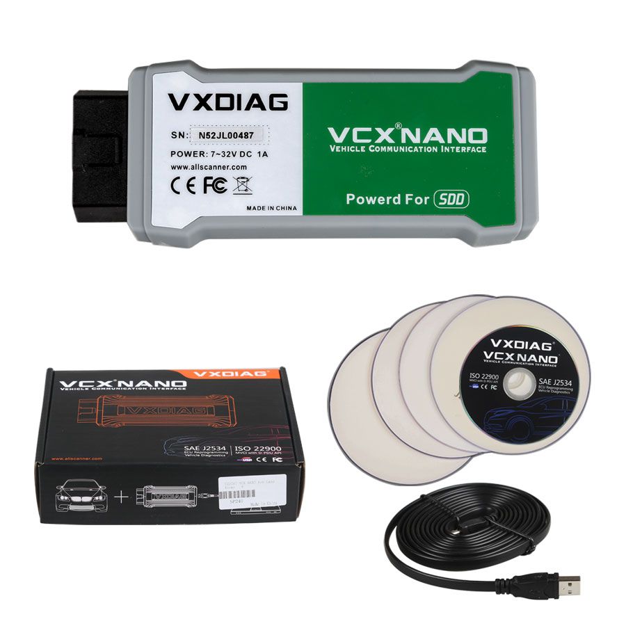 USB VCX NANO Ford/Mazda, JLR or GM/Opel or WIFI VCX NANO Toyota with 500GB Software HDD  Pre-installed on Lenovo X220 Laptop
