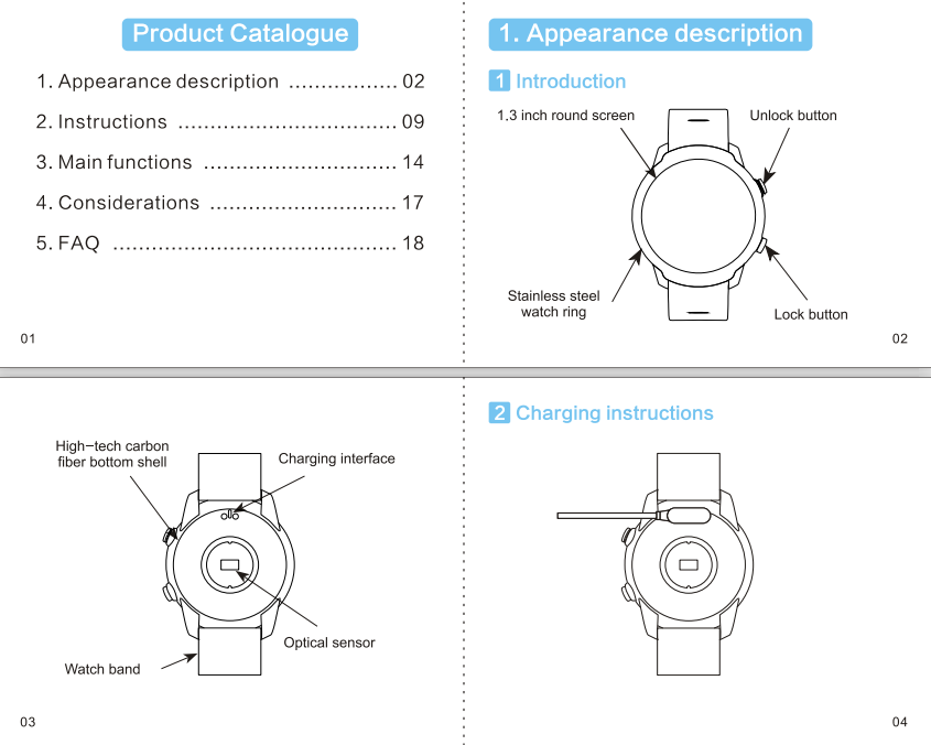 Original KEYDIY KD Smart Watch KD-SW01 Quartz 
