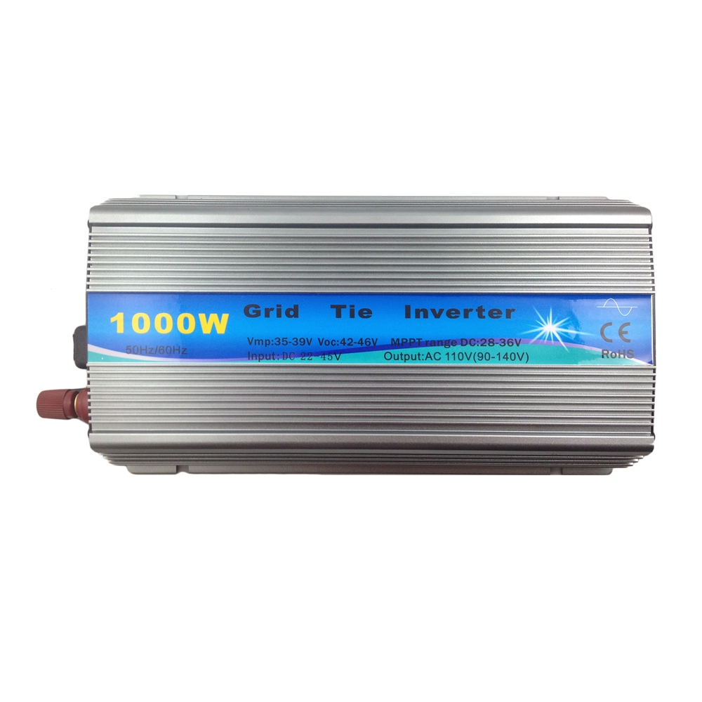 1000W 30V/36V MPPT Solar Grid Tie Inverter Function Pure Sine Wave 110V Or 230V Output 60 72 CELLS Panel Input On Grid Tie Inversor