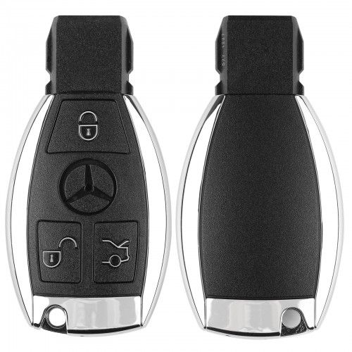 10pcs CG MB 08 Version Keyless Go Key 2-in-1 315MHz/433MHz with Shell for Mercedes W164 W221 W216 from Year 2005-2010 Get 10 Free Tokens