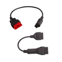 12PIN Cable Plus OBD2 16PIN Cable  for Renault Can Clip Diagnostic Tool