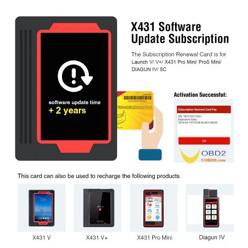 2 Years Update Service for Launch X-431 PAD VII PAD 7 Automotive Diagnostic Tool