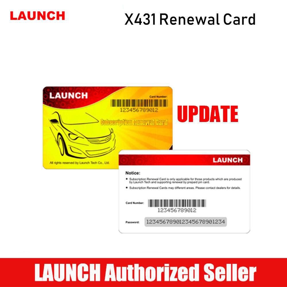 2 Years Update Service for Launch X431 PADIII/PAD5 Passenger Vehicles