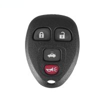 3+1 4 Button & Pad Remote Car Key Case Shell Fob For Chevrolet Buick GMC Saturn Outlook Allure Cobalt Grand Keyless Entry