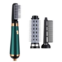 3in1 Hair Dryer Brush Volumizer Hot Air Brush Blow Dryer Brush Curler Straightener Professional Negative Ionic Hair Styler Tools