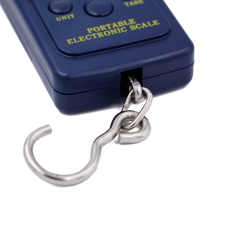40kg / 10g digital 3 keys scale Electronic Portable Digital Weight  Fish Hook Luggage Hanging  40%off