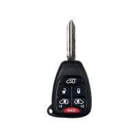 5+1 Button Remote Key for Chrysler/Dodge 315Mhz 5pcs/lot