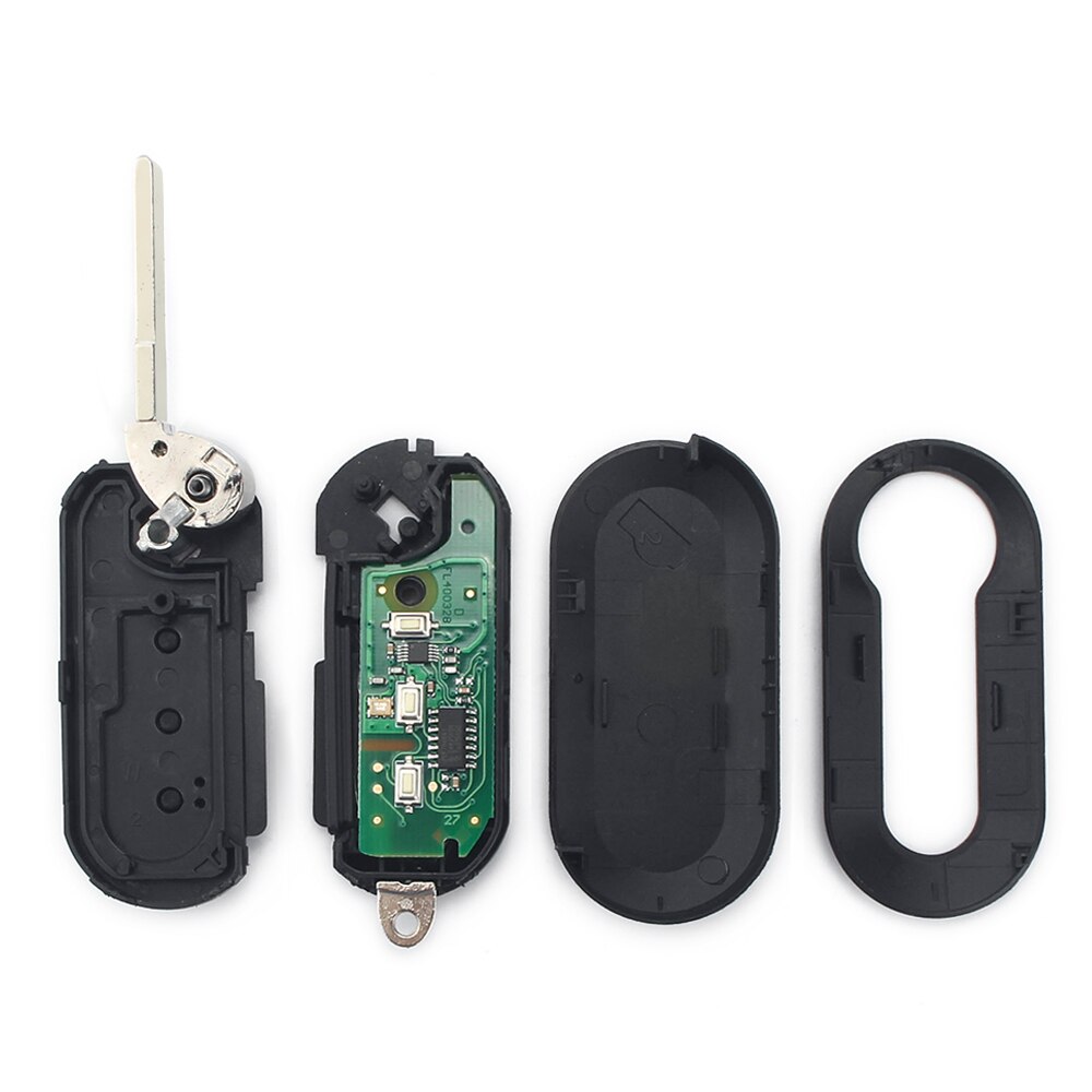 5pcs Marelli/Delphi BSI System Car Flip Smart Remote Key For Fiat 500L Ducato Citroen Jumper Peugeot Boxer 433MHz PCF7946