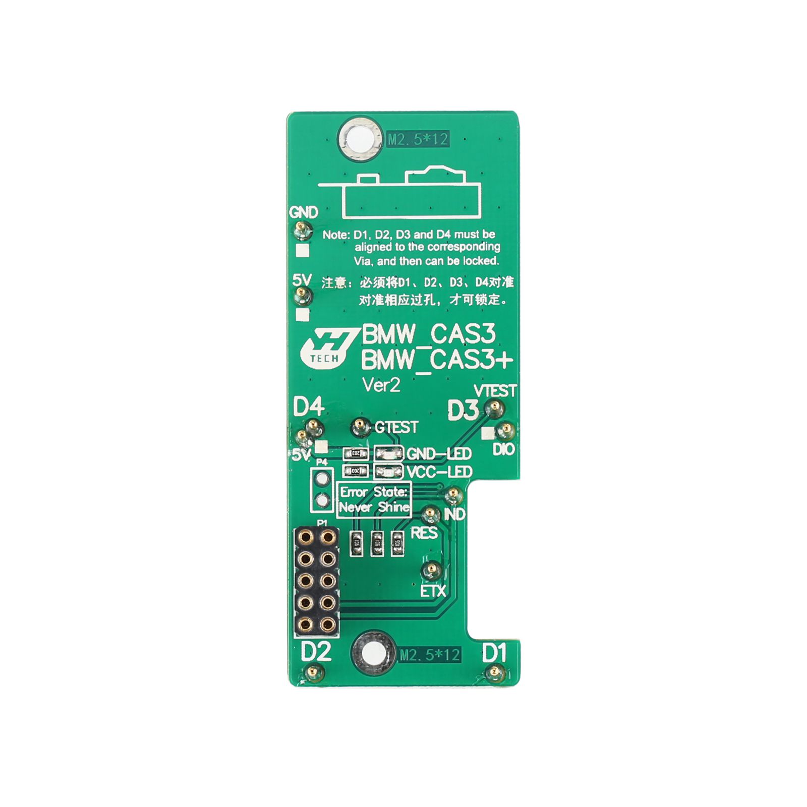 Yanhua ACDP ACDP-2 CAS3 Interface Adapter for BMW CAS3/CAS3+/CAS3++ EEPROM PFLASH Read and Write No Need Soldering