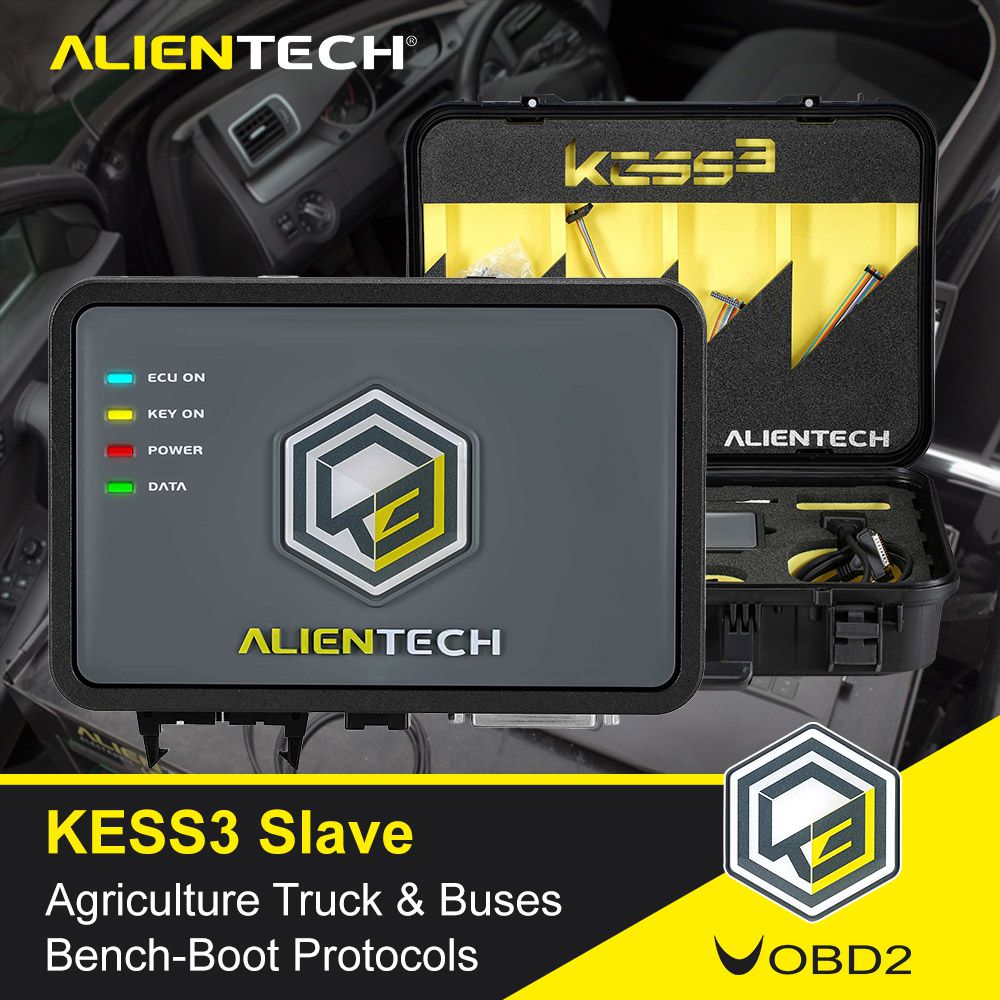 Original Alientech KESS V3 KESS3 Slave Agriculture Truck & Buses Bench-Boot Protocols Activation