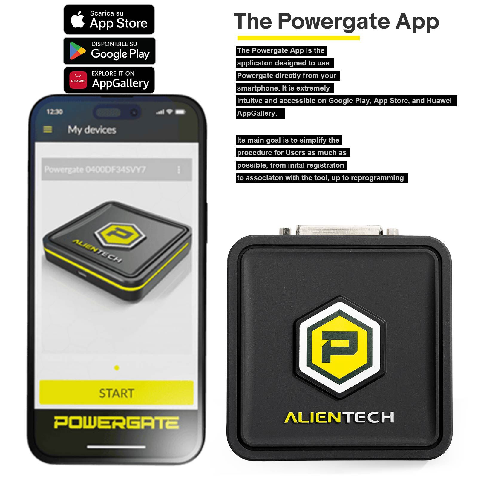 2024 Alientech Powergate with the Powergate App &  Powergate Cloud, Customize Vehicle Performance with A Touch on Your Smartphone