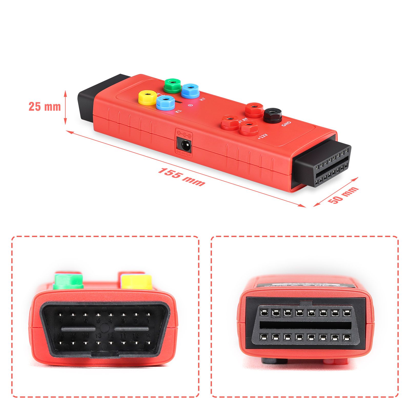 Newest Autel MaxiIM GBOX3 G-BOX 3 Adapter Compatible with MAXIIM IM608, IM608PRO Engine ECU Read/Write for BOSCH MD1/MG1