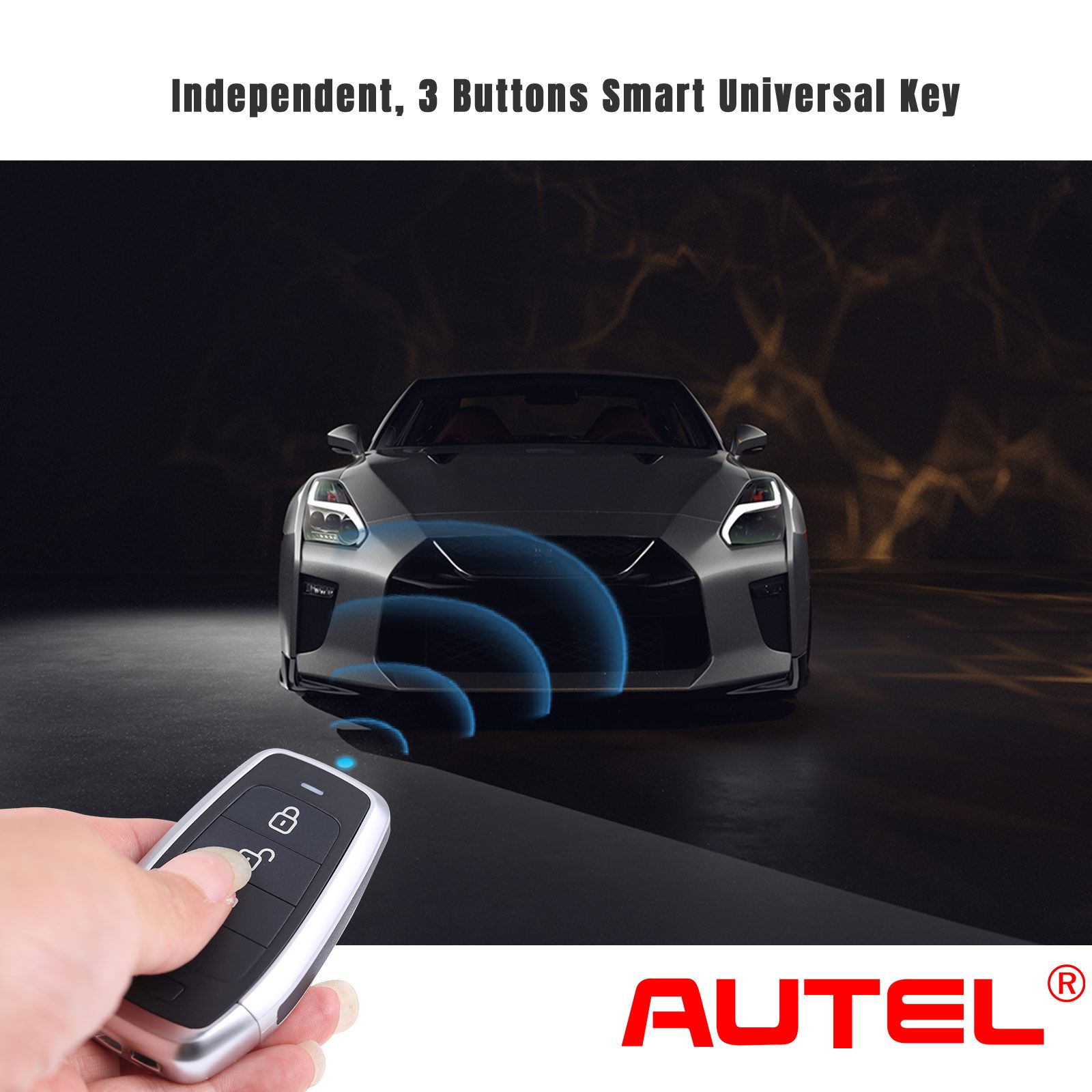 AUTEL IKEYAT003AL 3 Buttons Independent Universal Smart Key 5pcs/lot