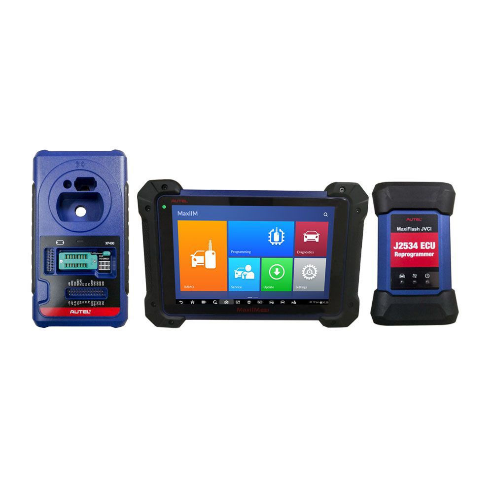  Original Autel MaxiIM IM608 Key Programmer Full Version Plus APB112 Smart Key Simulator and G-BOX2