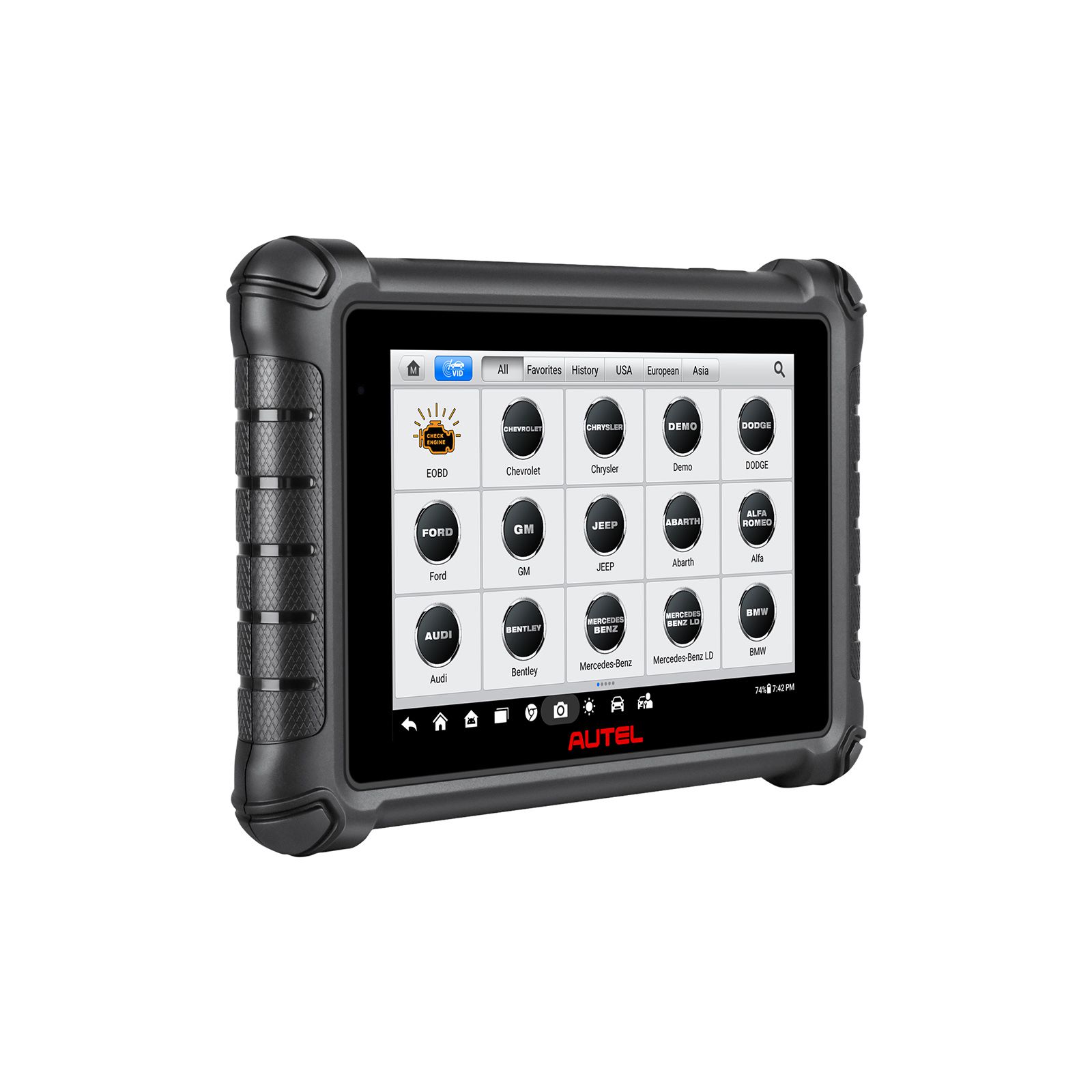 Autel MaxiCheck MX900 OBD2 All System Diagnostic Scanner Bi-Directional Control DoIP/CAN FD Read/Clear Code 40+ Service Upgrade of MK808 MX808