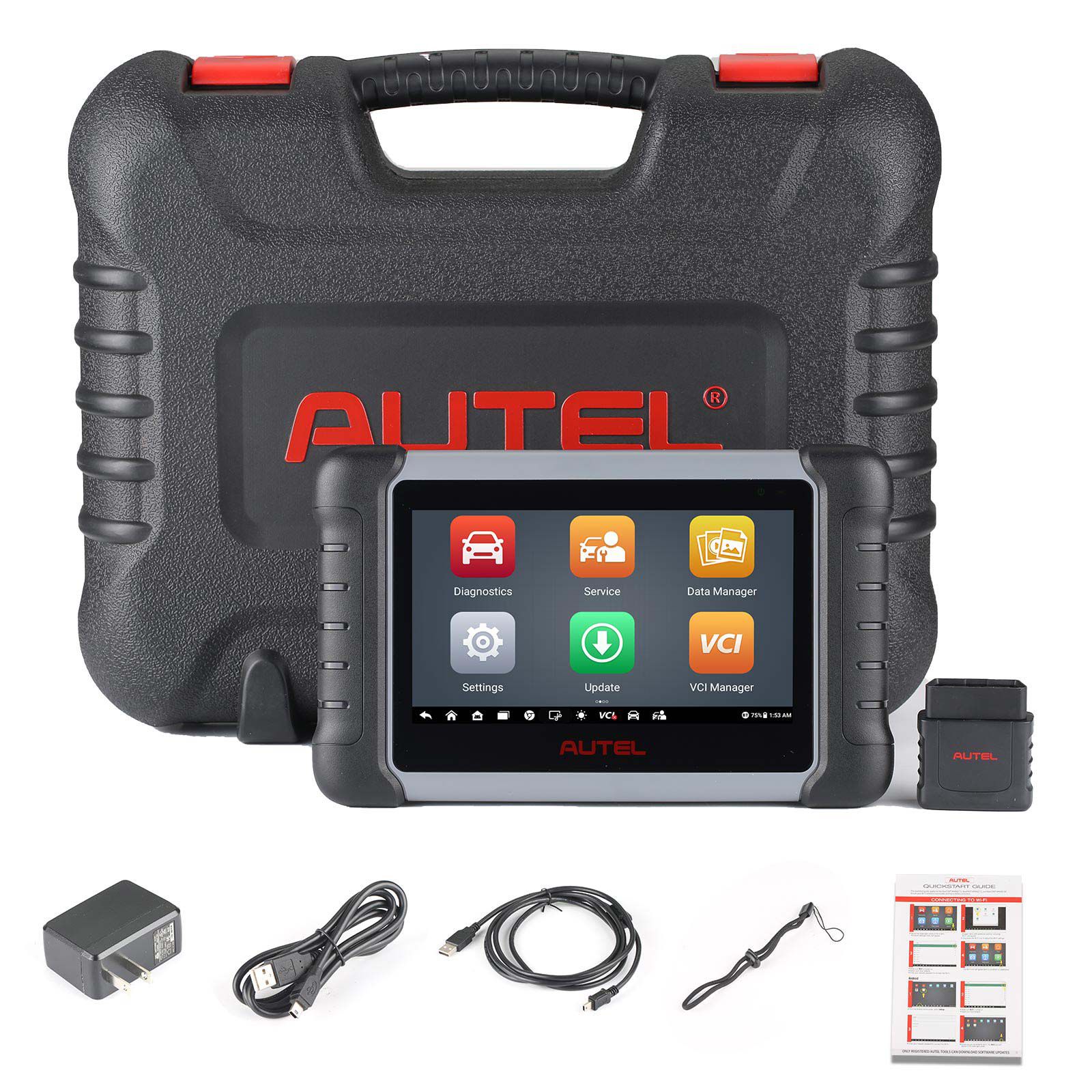 Autel MaxiCOM MK808Z-BT Bi-Directional Diagnostic Scanner Upgraded of MK808/MK808S/MX808 Compatible with BT506/MV108