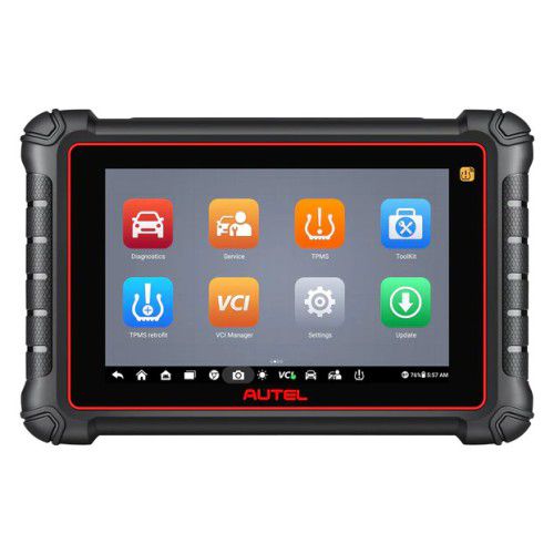 Autel MaxiCOM MK900TS MK900-TS Wireless TPMS Diagnostic Scanner with Android 11 Support DoIP/CAN FD Protocols and 40+ Services Upgraded of MK808TS