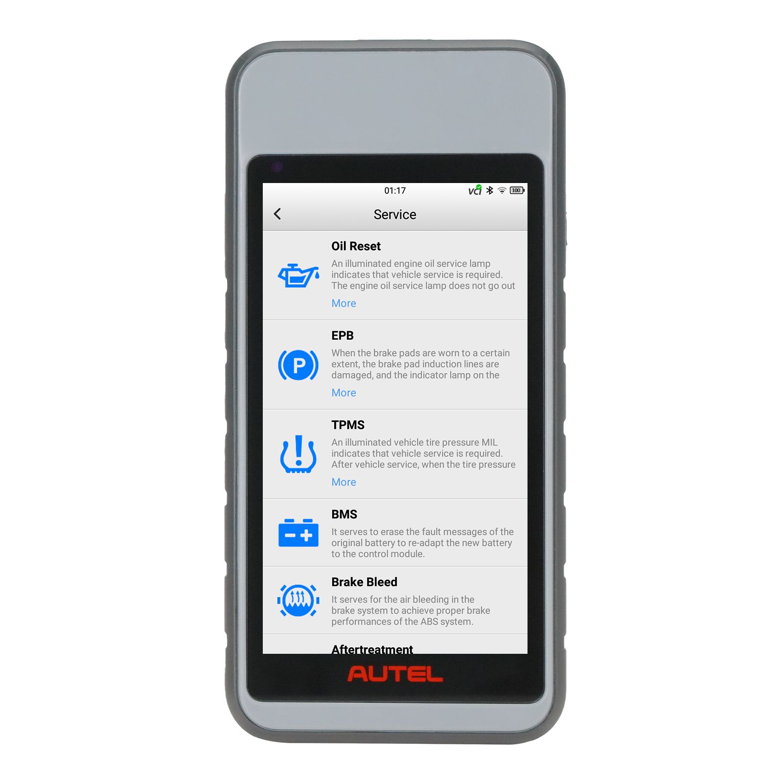 AUTEL MaxiDiag MD906 PRO (MD906PRO) All System Diagnostic Scanning + Maintenance Services with Android 9 System & Touchscreen Interface