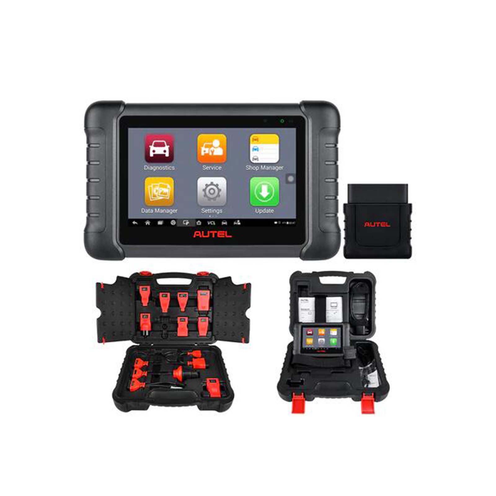 Autel MaxiPRO MP808BT Full System Diagnostic Tool with Complete OBD1 Adapters Support Wireless Upgrade Version of MP808 DS808