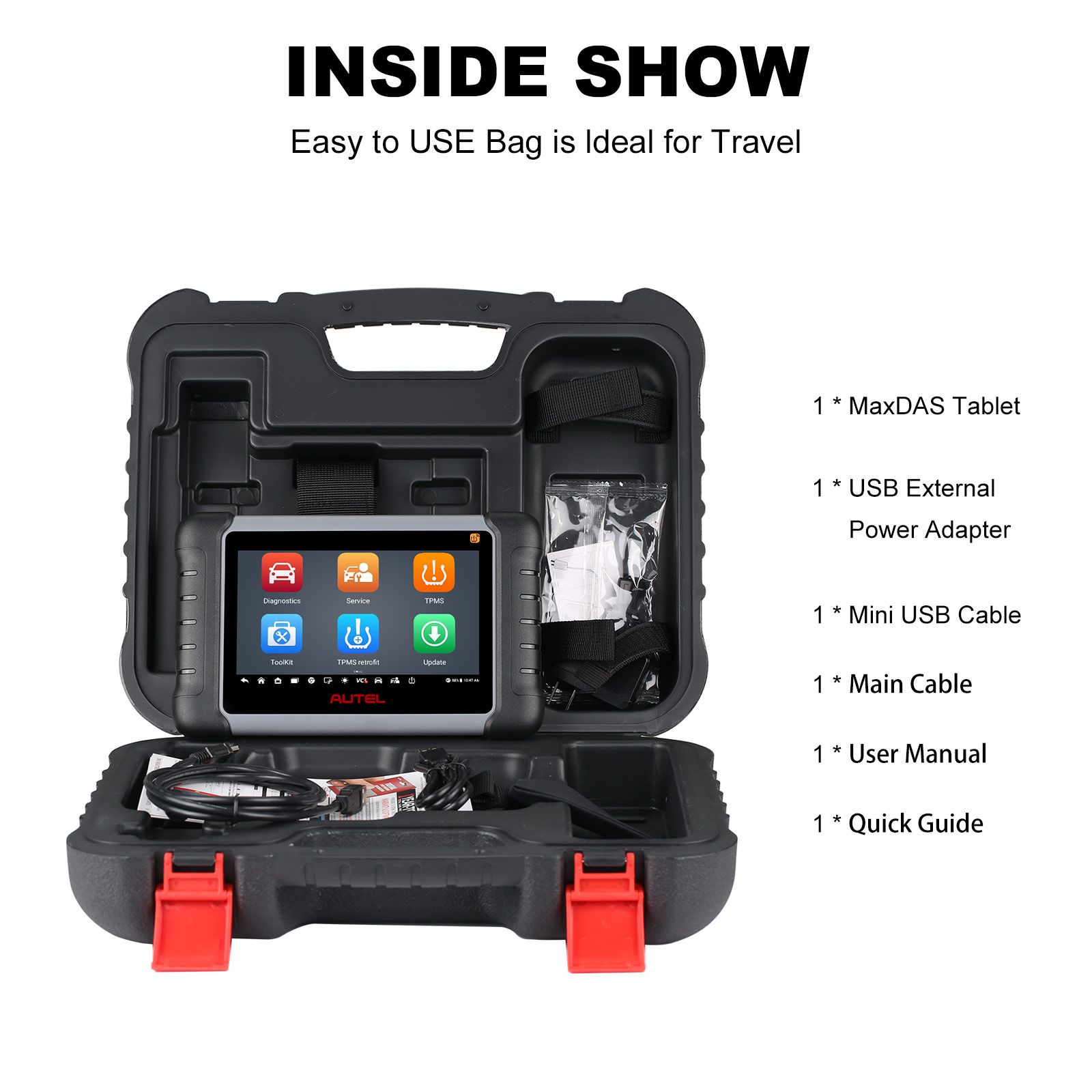 2024 Autel MaxiPRO MP808Z-TS Bi-Directional Control Scan Tool with ECU Coding, Full TPMS, 36+ Services, Upgraded of MP808TS/MP808BT