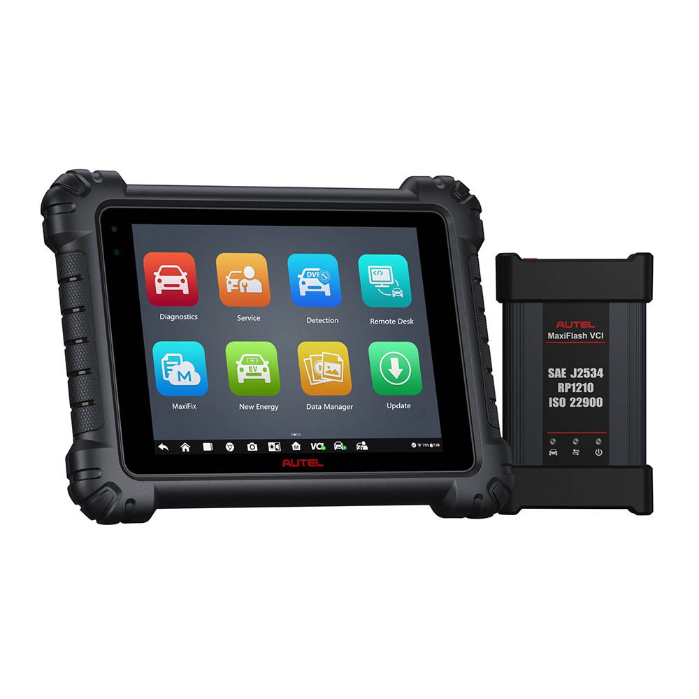 100% Original Autel Maxisys MS909 Intelligent Full System Diagnostic Tablet With MaxiFlash VCI