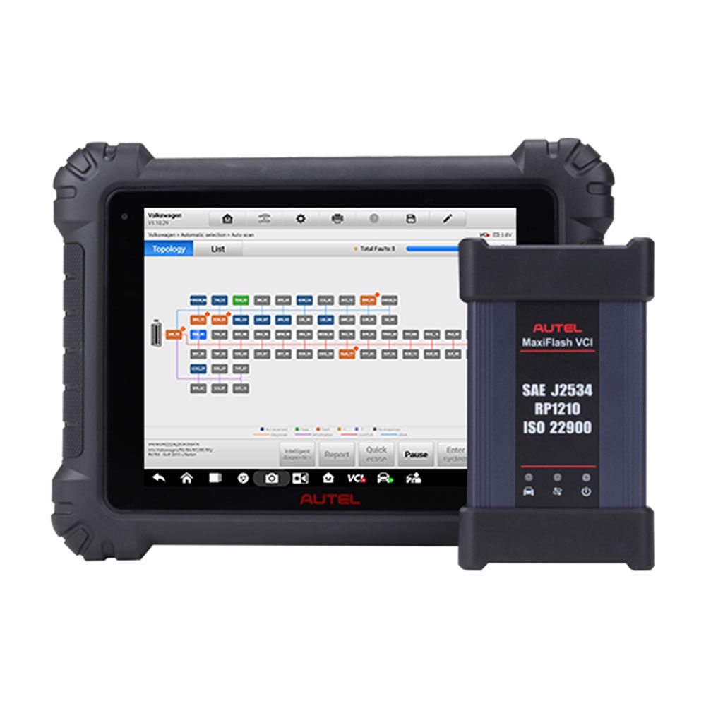 100% Original Autel Maxisys MS909 Intelligent Full System Diagnostic Tablet With MaxiFlash VCI