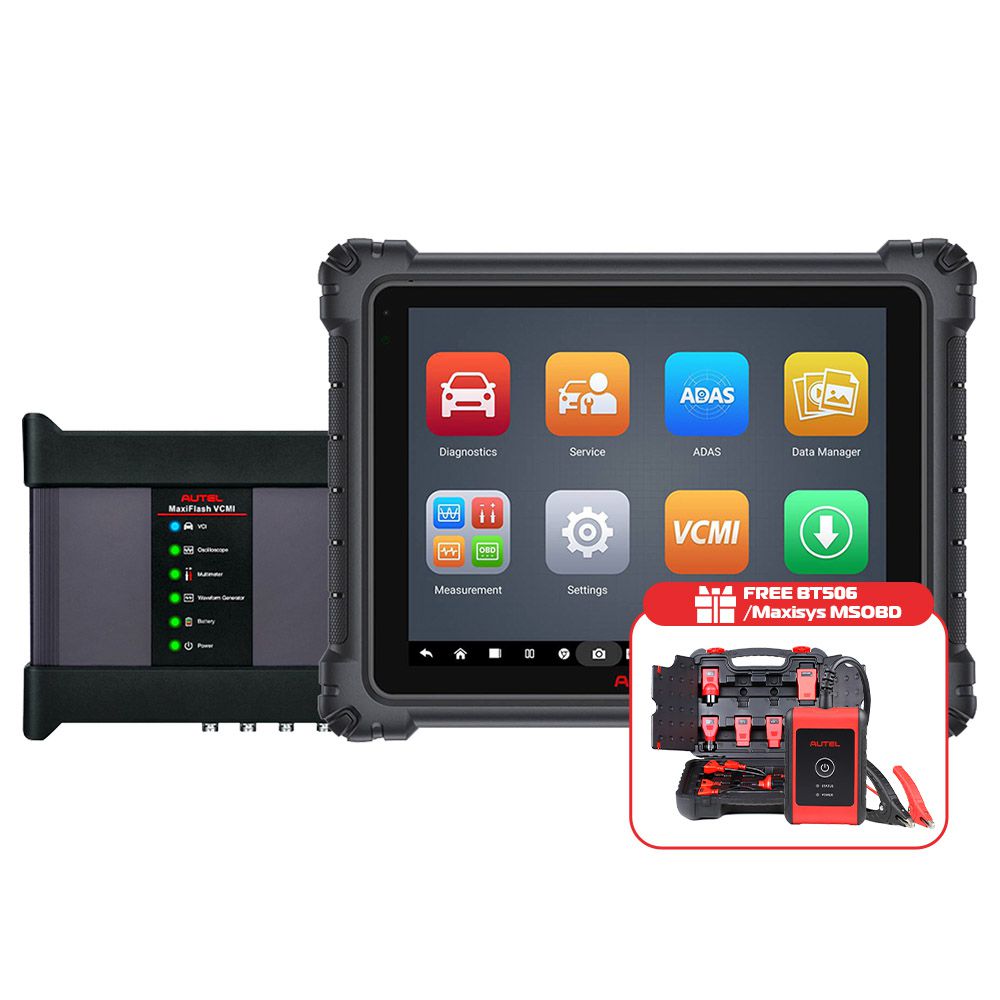 Original Autel Maxisys Ultra Intelligent Full Systems Diagnostics Tool With MaxiFlash VCMI Get Free MSOBD2KIT or MaxiBAS BT506