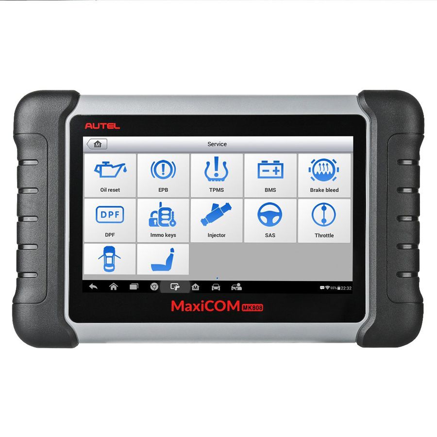 Autel MaxiCOM MK808 OBD2 Scanner Automotivo Car Diagnostic Tool OBD 2 EScaner TPMS Code Reader OBDII Key Coding CRP 909X CRP909