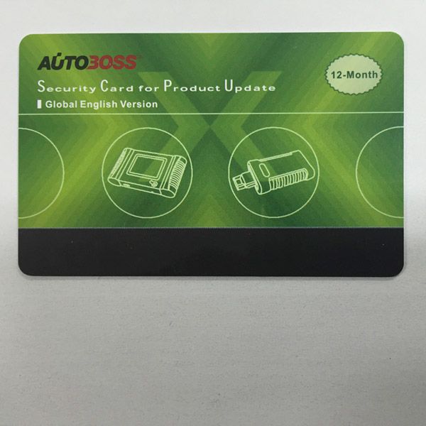 Autoboss V30/V30 Elite Security Card for One Year Online Update Global Version