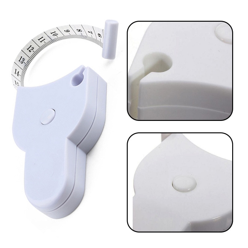 Body Measuring Tape Sewing Metric Tape Ruler Automatic Telescopic Metric Tape Measuring Film For Body Tailor Tapes Ruler Tool