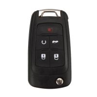 Modified Remote Flip Key Shell 5 Button For Buick 5pcs/lot
