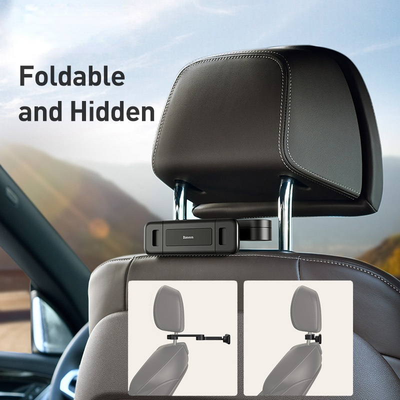 Car BackSeat Phone Holder Foldable Car Holder For iPad iPhone Samsung Tablet Universal Auto Back Seat Mount Stand Support