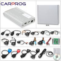 Carprog Full Perfect Online Version Firmware V8.21 Software V10.93 with All 21 Adapters Including Full Authorization