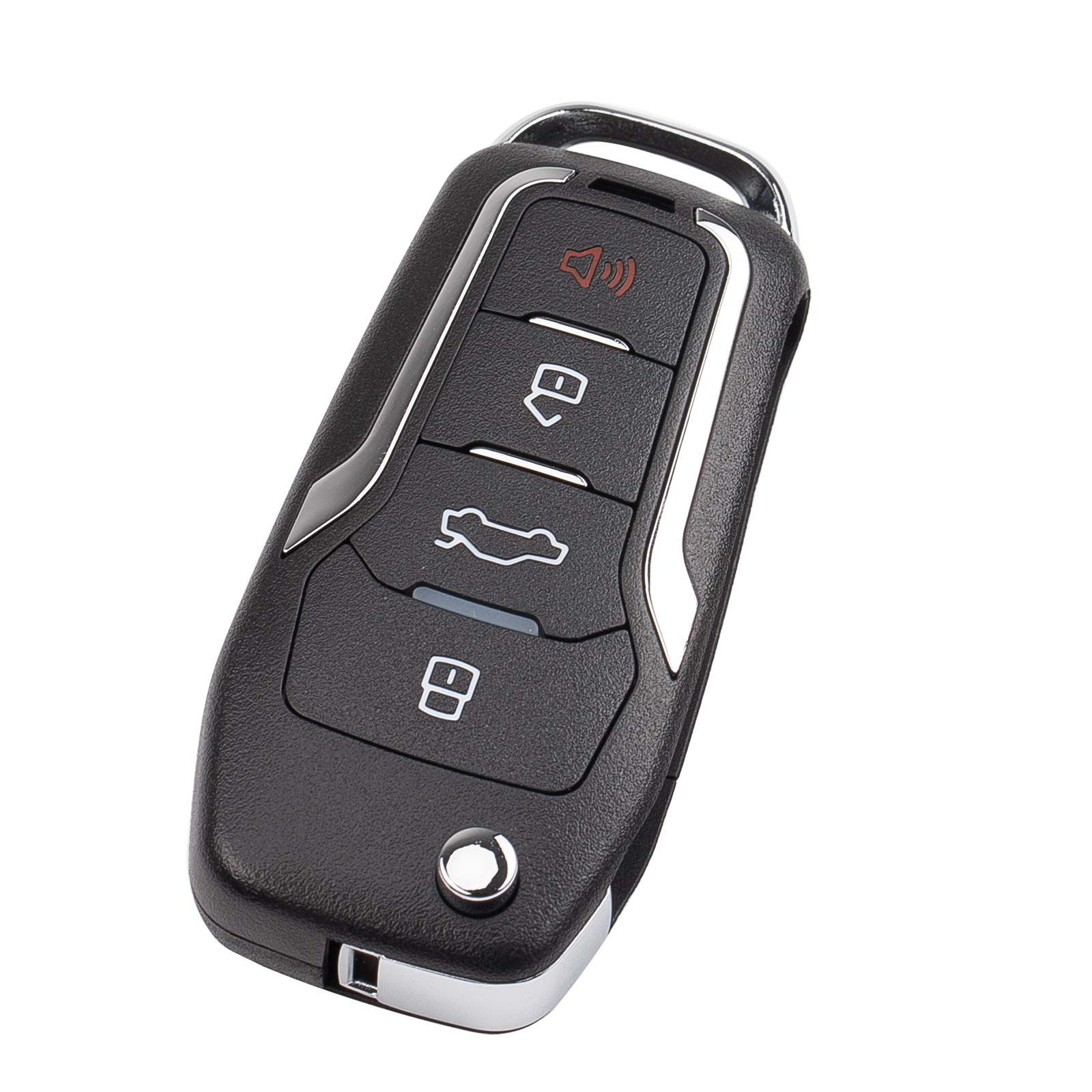 CG A12-3+1 FOR.D Style(Flip-4BTN-Unmovable Key Ring) 4 Buttons Wire Remote Used with CGDI K2 Key Programmer 5pcs/lot