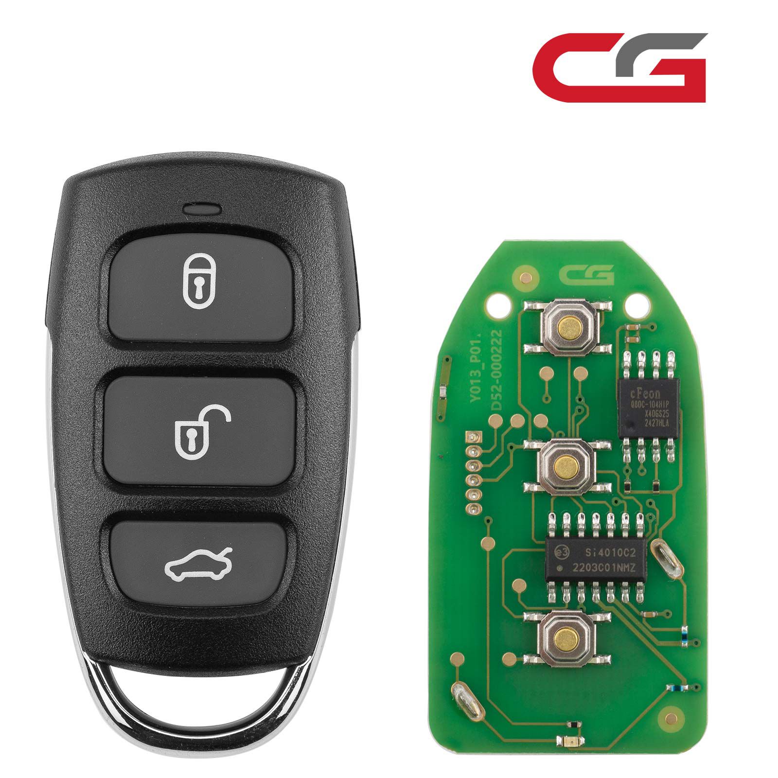 CG A20-3+1 KI.Y(Separate.3+1) Wire Remote Key Used with CGDI K2 Programmer 5pcs/lot
