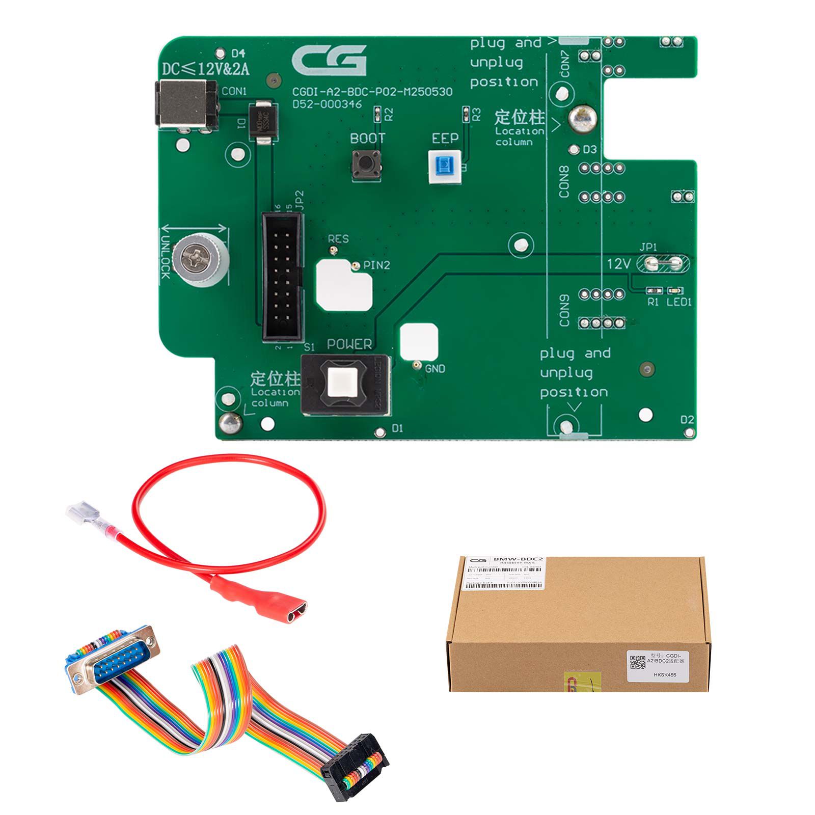 2025 New CGDI A2 BMW BDC2 Adapter Solder-free Installation Non-destructive Repair