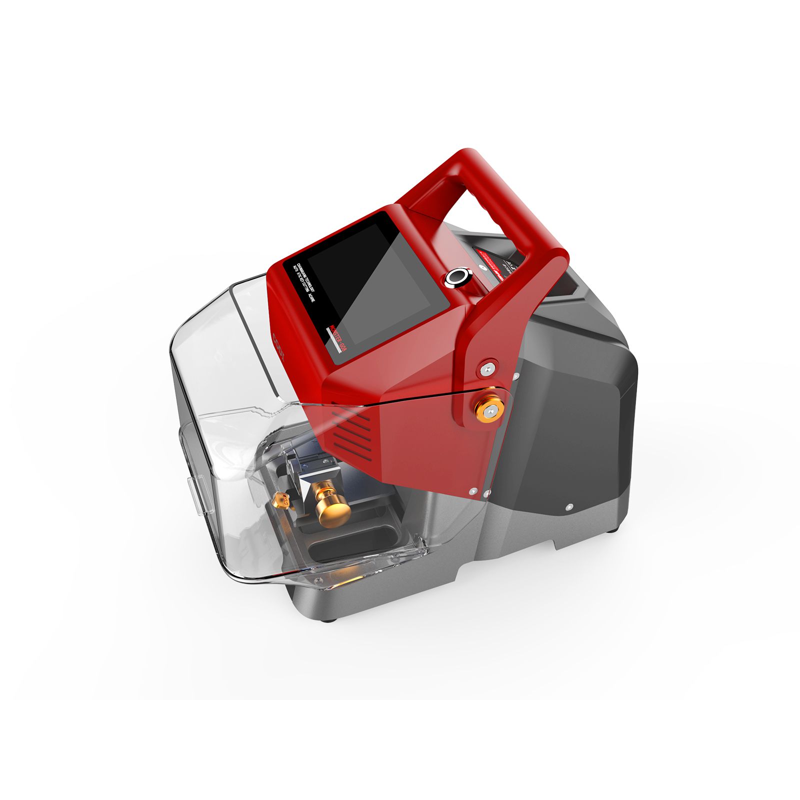 CGDI MONSTER G08 Key Cutting Machine with T5 Clamp Built-in Battery, Bluetooth & WiFi, Vehicle Key Database Supports Fast & Stable Cutting