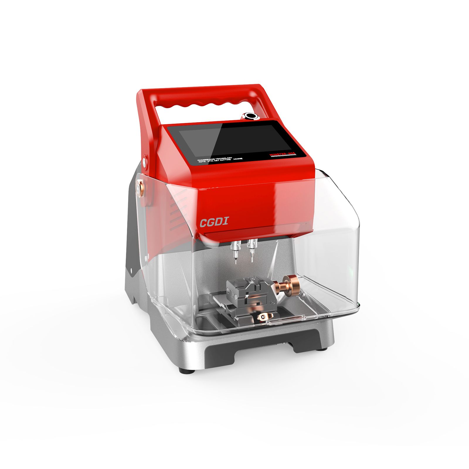 CGDI MONSTER G08 Key Cutting Machine with T5 Clamp Built-in Battery, Bluetooth & WiFi, Vehicle Key Database Supports Fast & Stable Cutting