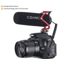 CVM-V30 LITE Video Recording Microphone Condenser Interview Mic for Canon Nikon Fuji DSLR Camera for iPhone Smartphone