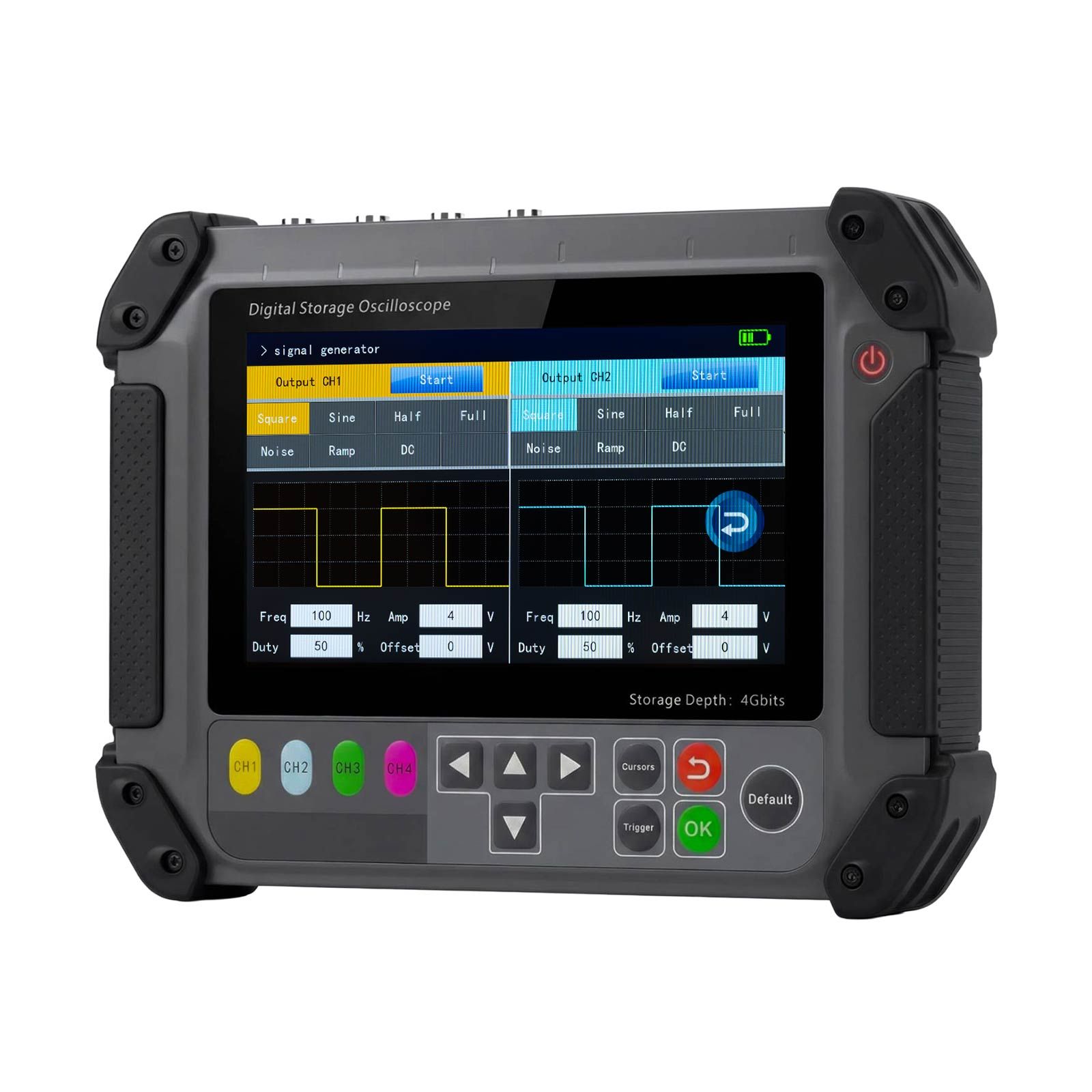 DIAGXT T80 Universal Oscilloscope & Automotive Oscilloscope, Store, Parse, Modify, Send CAN Bus Data, Beginner-friendly with 4G Memory