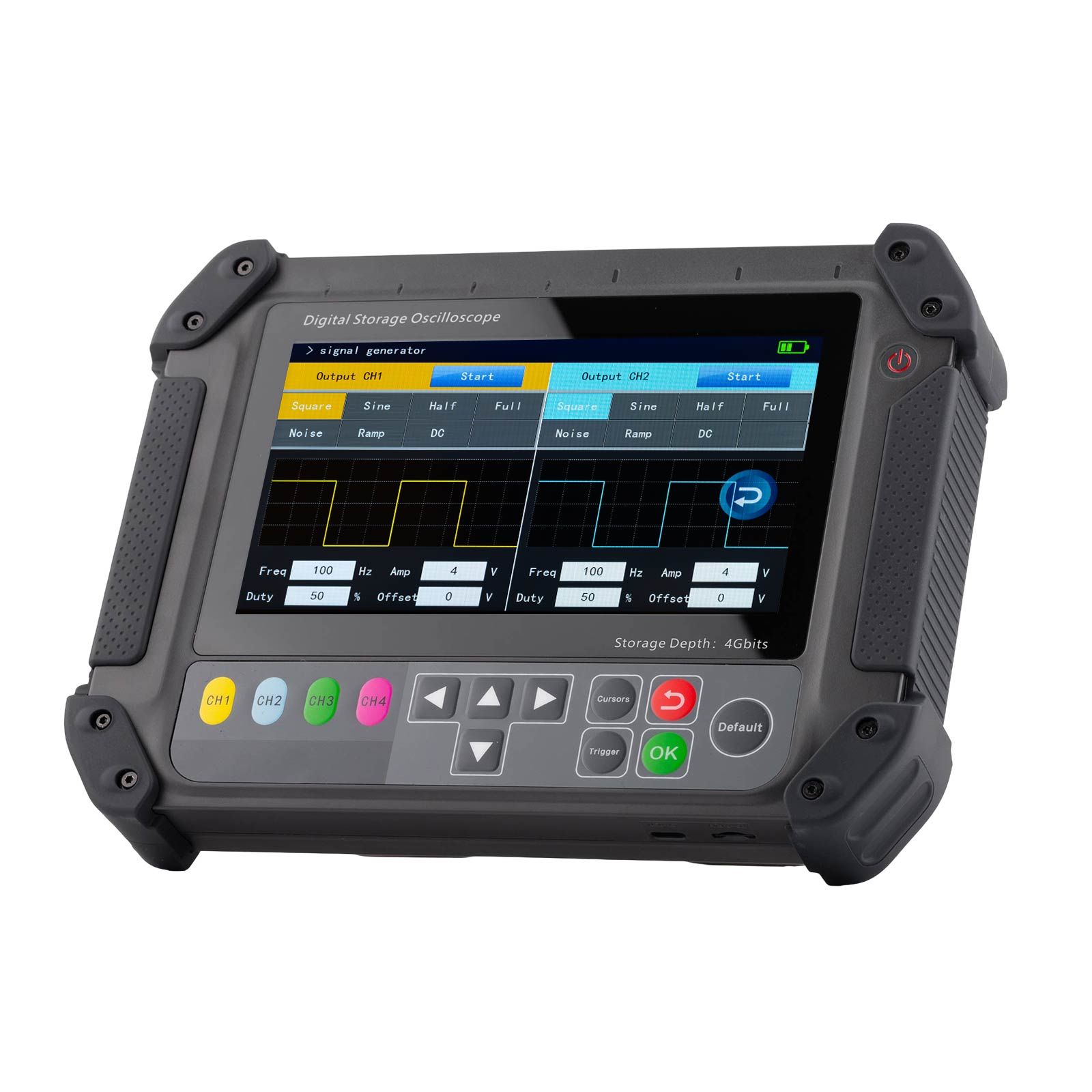 DIAGXT T80 Universal Oscilloscope & Automotive Oscilloscope, Store, Parse, Modify, Send CAN Bus Data, Beginner-friendly with 4G Memory