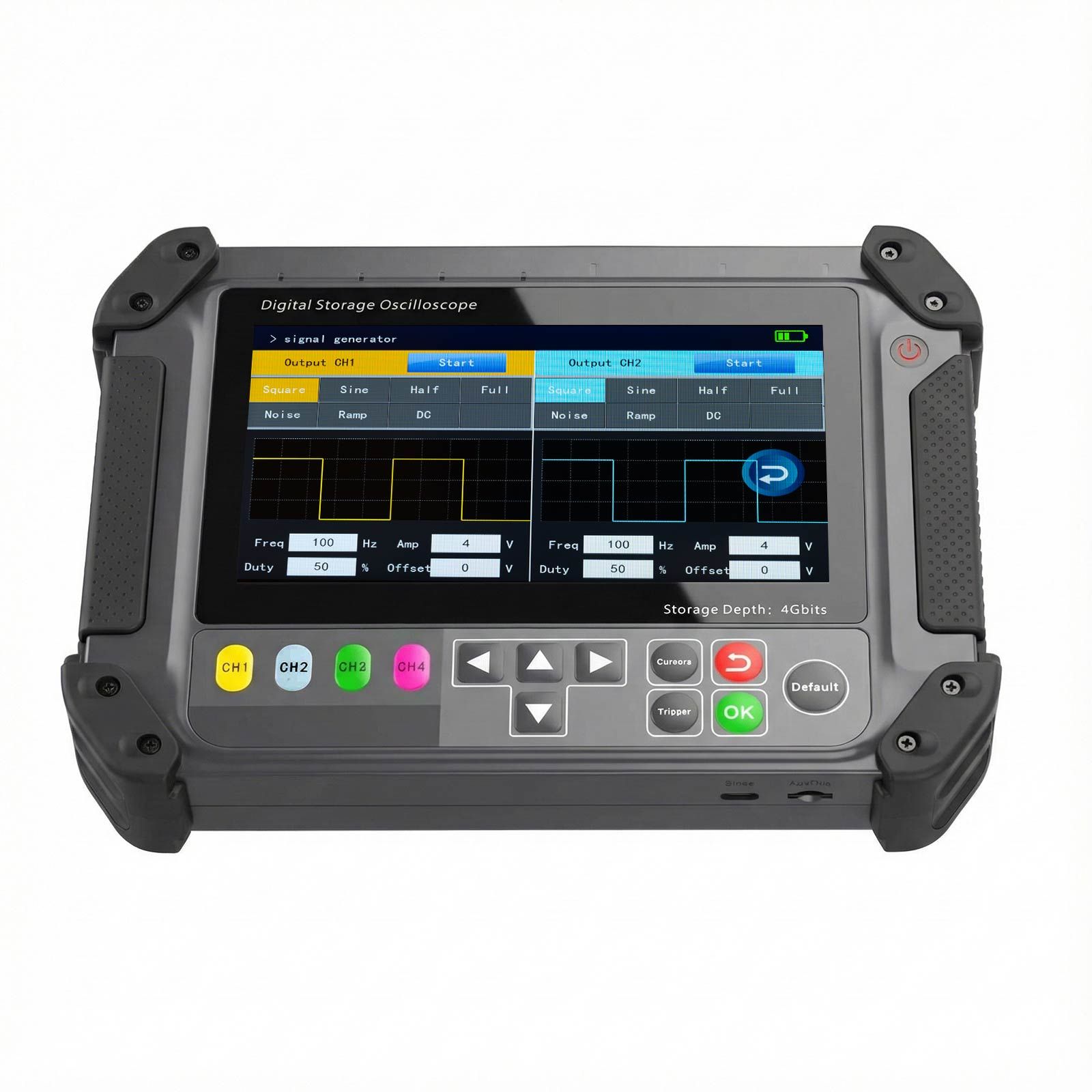 DIAGXT T80 Universal Oscilloscope & Automotive Oscilloscope, Store, Parse, Modify, Send CAN Bus Data, Beginner-friendly with 4G Memory