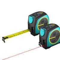 DT10 2-in-1 Digital Laser tape Measure with LCD Display Laser Rangefinder laser distance meter 40m 60m