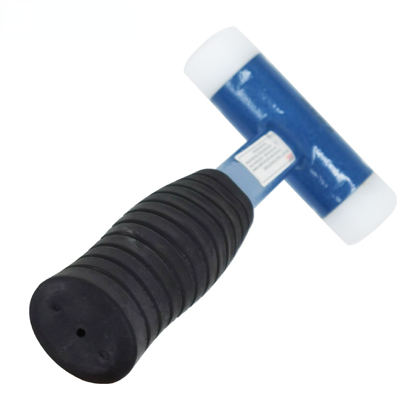 30mm-60mm Double Face Tap Nylon Hammer For Multifunctional hand tool hard plastic and Non Slip Plastic handle diameter tools