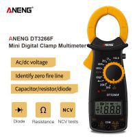 ANENG DT3266F Mini Digital Multimeter Ampere Electrical Clamp Meter AC / DC Voltage NCV Resistance Diode Tester with Buzzer