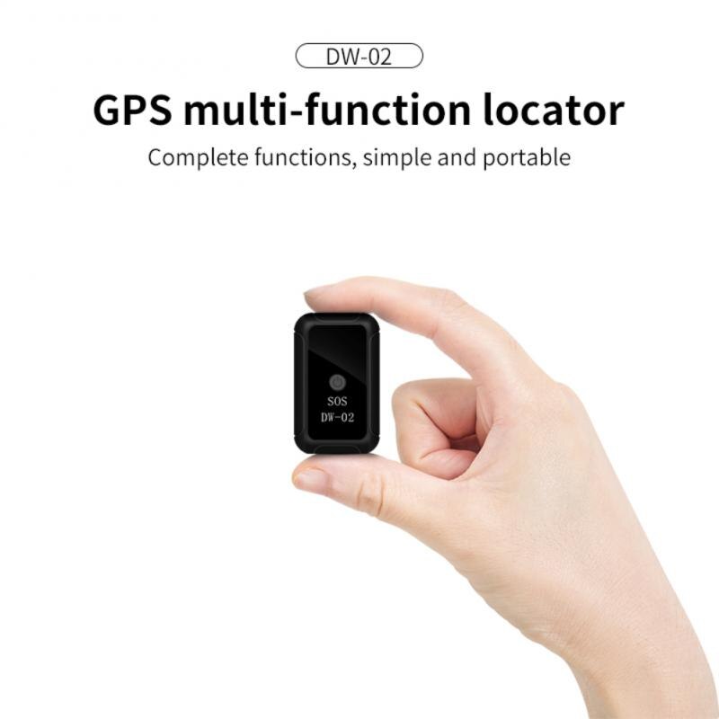 DW-02 Long Standby GPS Car Tracker Remote Anti Theft Vehicle Truck Tourist Tracking Locator Recording Device Sim Card GPS Tracker