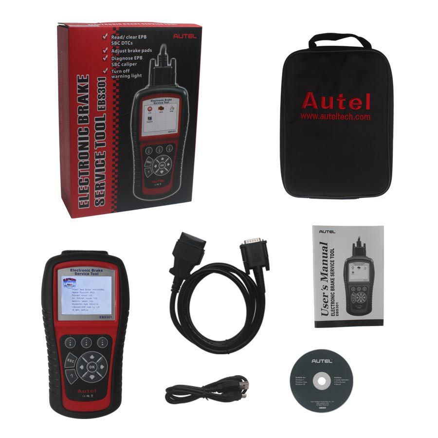 Original Autel MaxiService EBS301 Electronic Brake Service Tool Supports Online Update